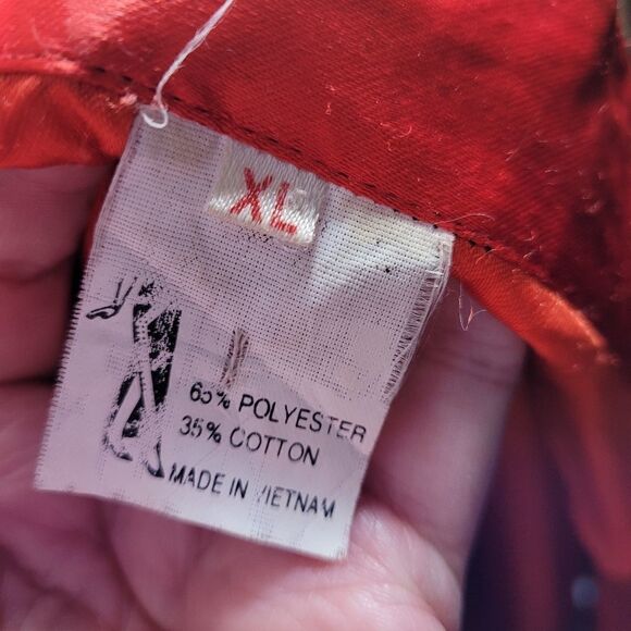 VINTAGE 90s Kung Fu uniform embroidered‎ dragon tiger black coat XL - Picture 7 of 8